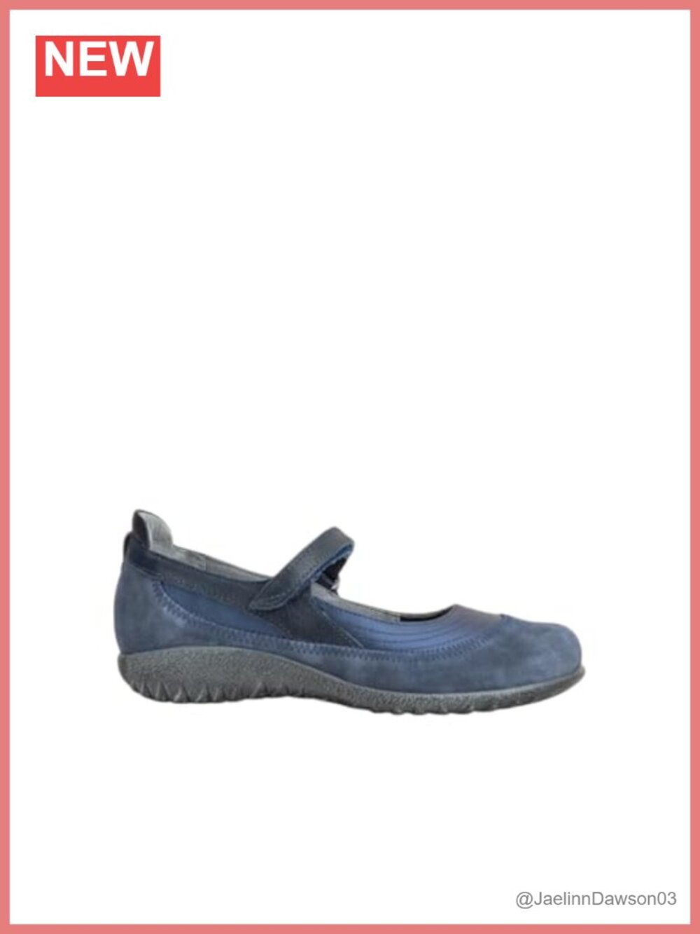 Naot Kirei Mary Jane Shoes Cork Footbed Arch Support Removable Padded